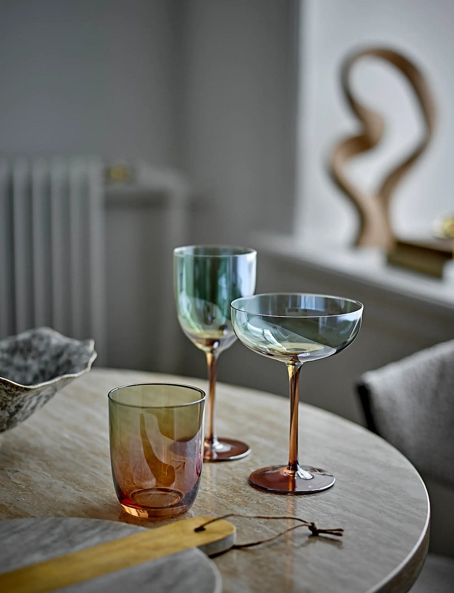 Bloomingville - Aston Cocktail Glass - sektgläser - bronze - 1