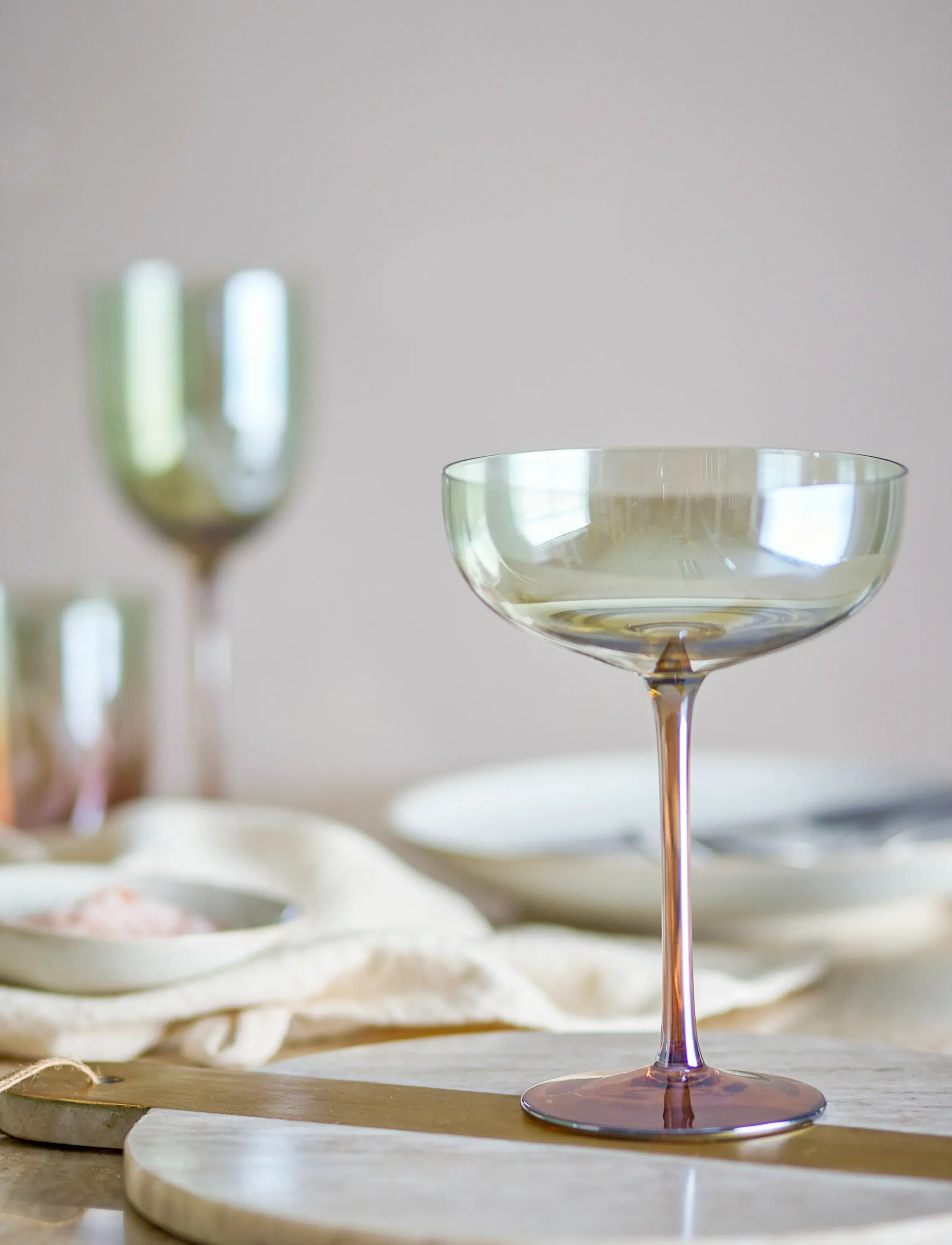 Bloomingville - Aston Cocktail Glass - køb efter pris - bronze - 3