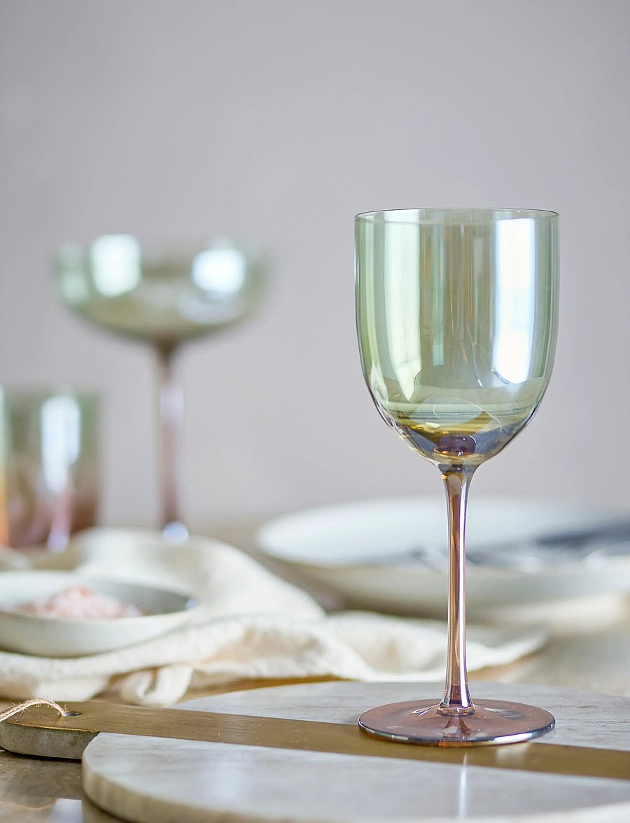 Bloomingville - Aston Wine Glass - Šampanjaklaasid - bronze - 2