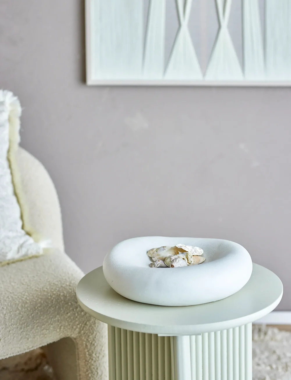 Bloomingville - Audra Bowl - dekoschalen - white - 3