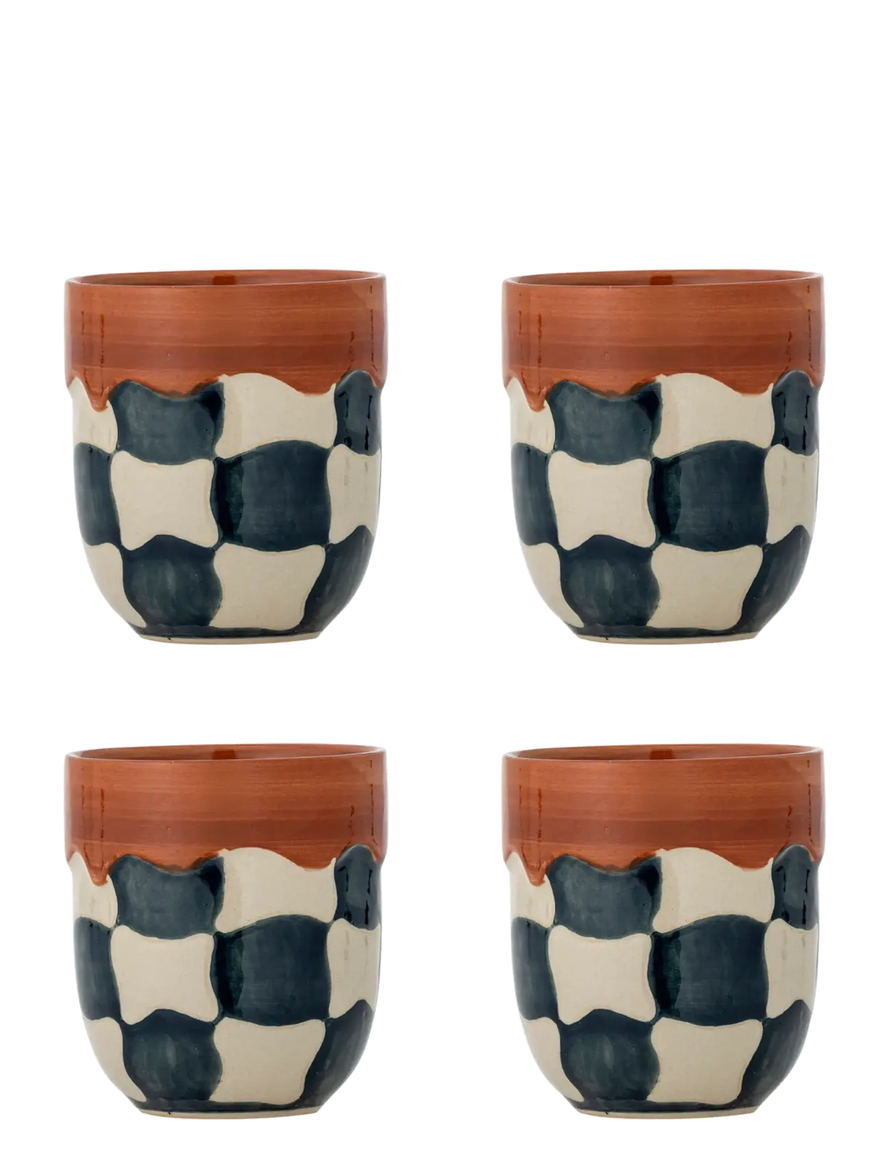 BLOOMINGVILLE Check Cup Braun - 375 ML - Unisex