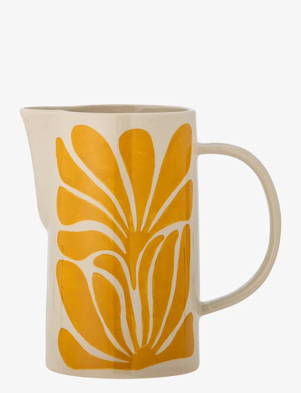 Bloomingville - Fauni Jug - nach preis einkaufen - yellow - 0