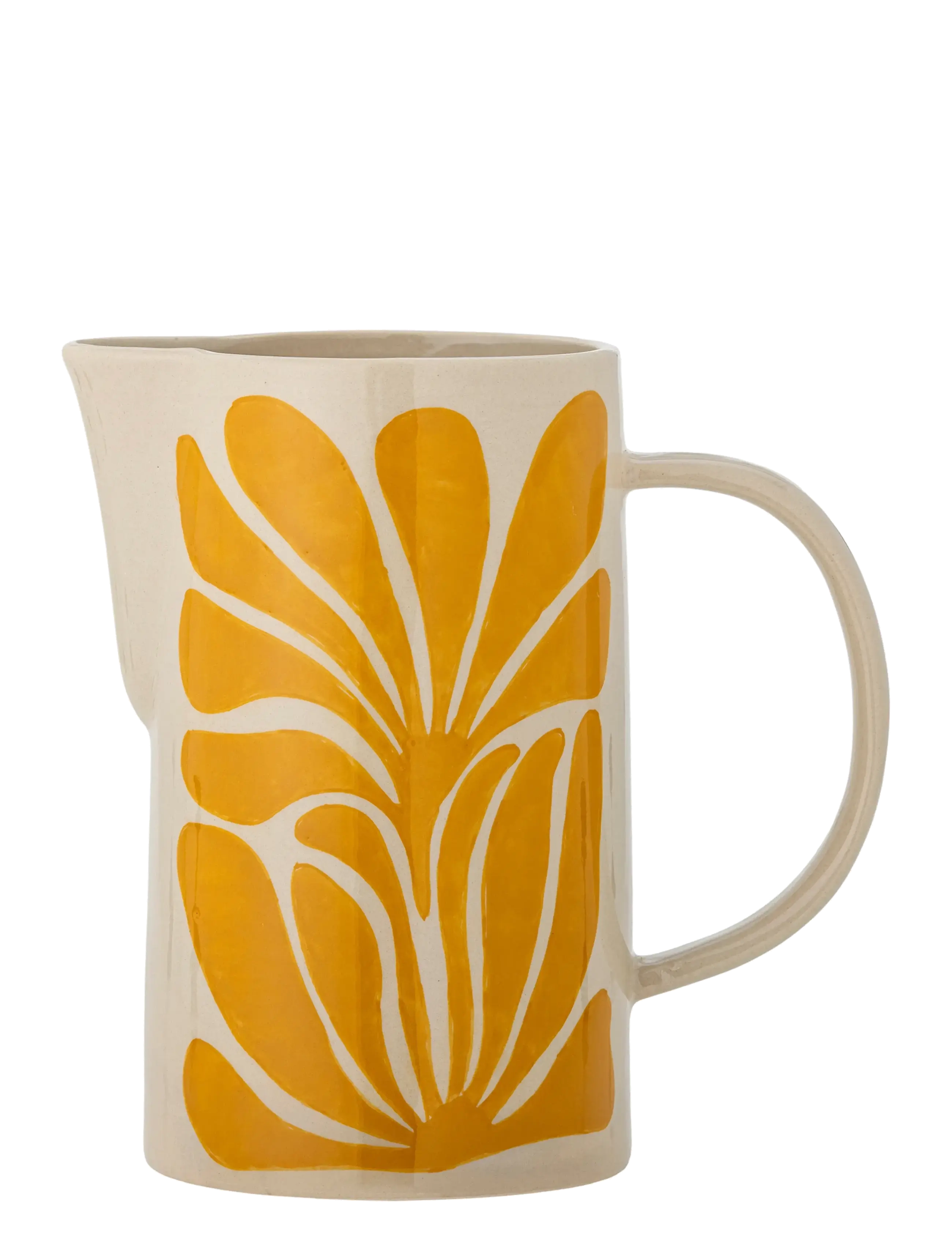 Bloomingville Fauni Jug - Kander & Karafler - YELLOW / yellow