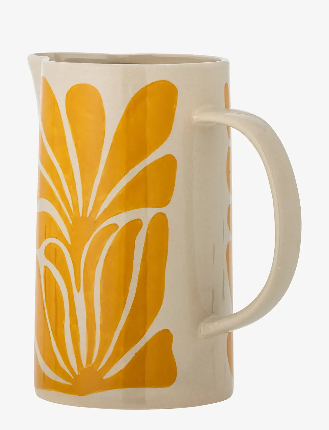 Bloomingville - Fauni Jug - water carafes - yellow - 2