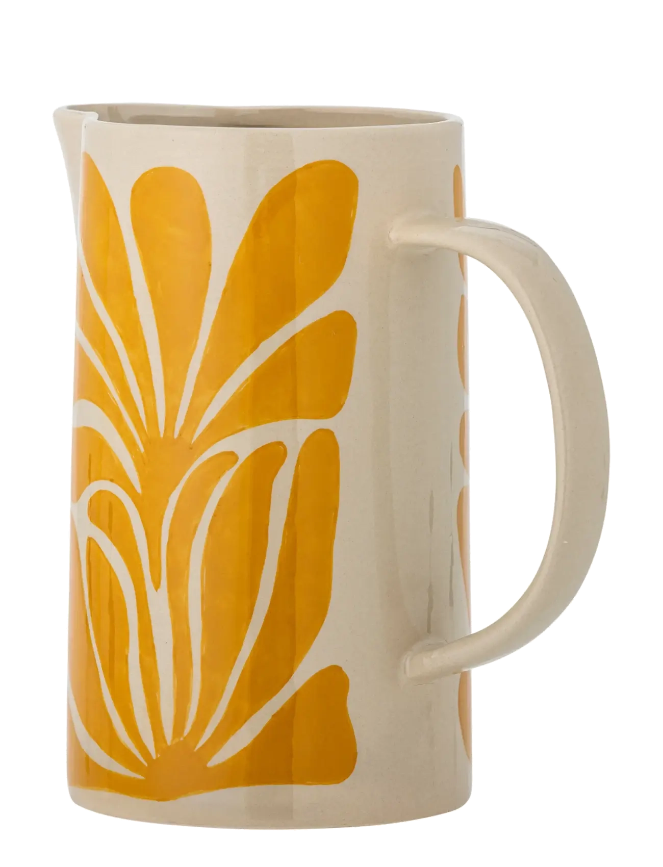 Bloomingville - Fauni Jug - wasserkaraffen - yellow - 3