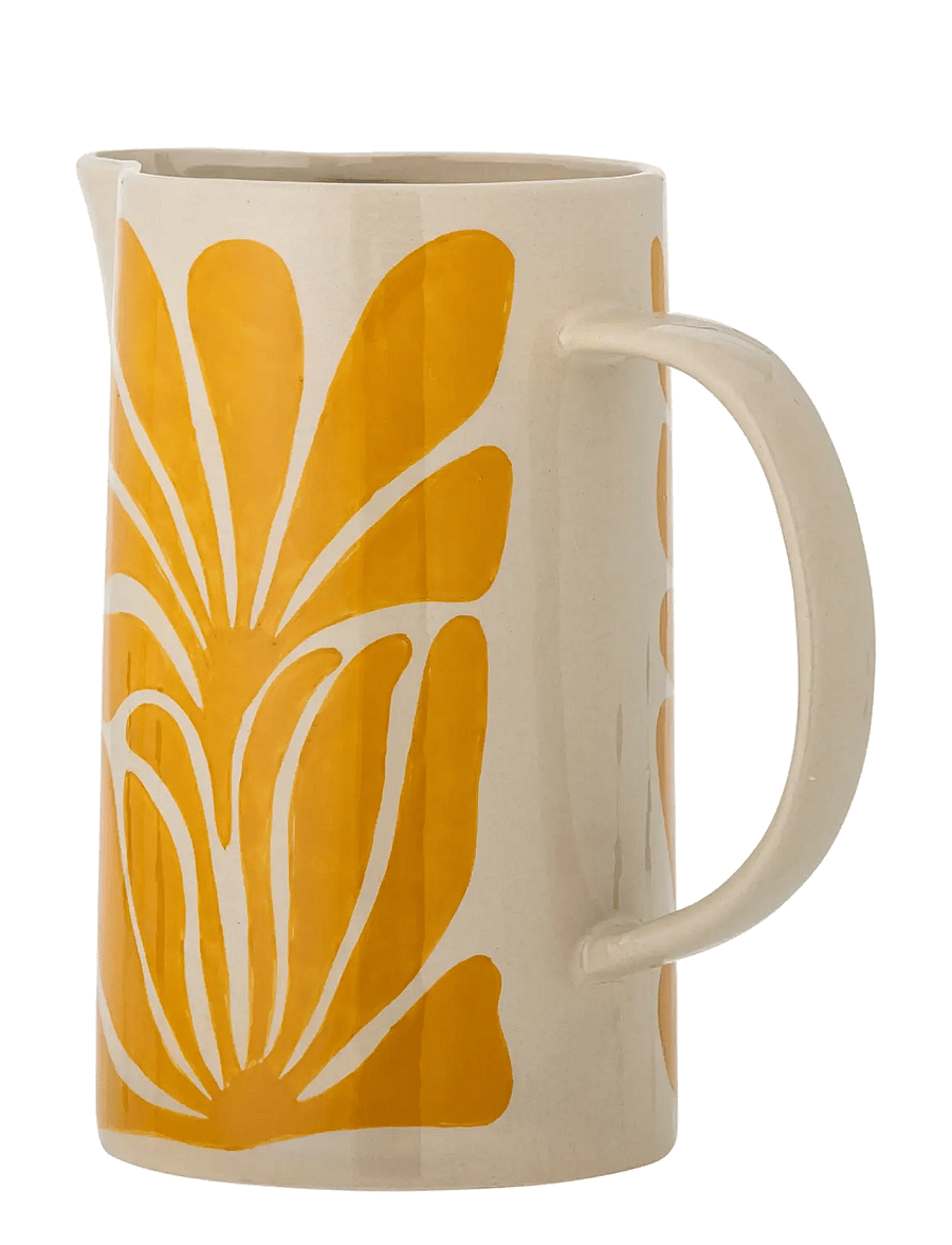 Bloomingville - Fauni Jug - wasserkaraffen - yellow - 3