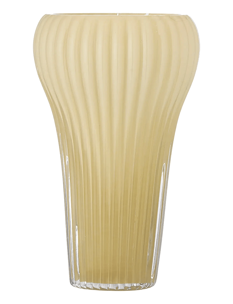 Bloomingville - Averie Vase - sünnipäevakingitused - yellow - 0