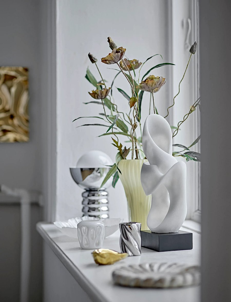 Bloomingville - Averie Vase - sünnipäevakingitused - yellow - 1