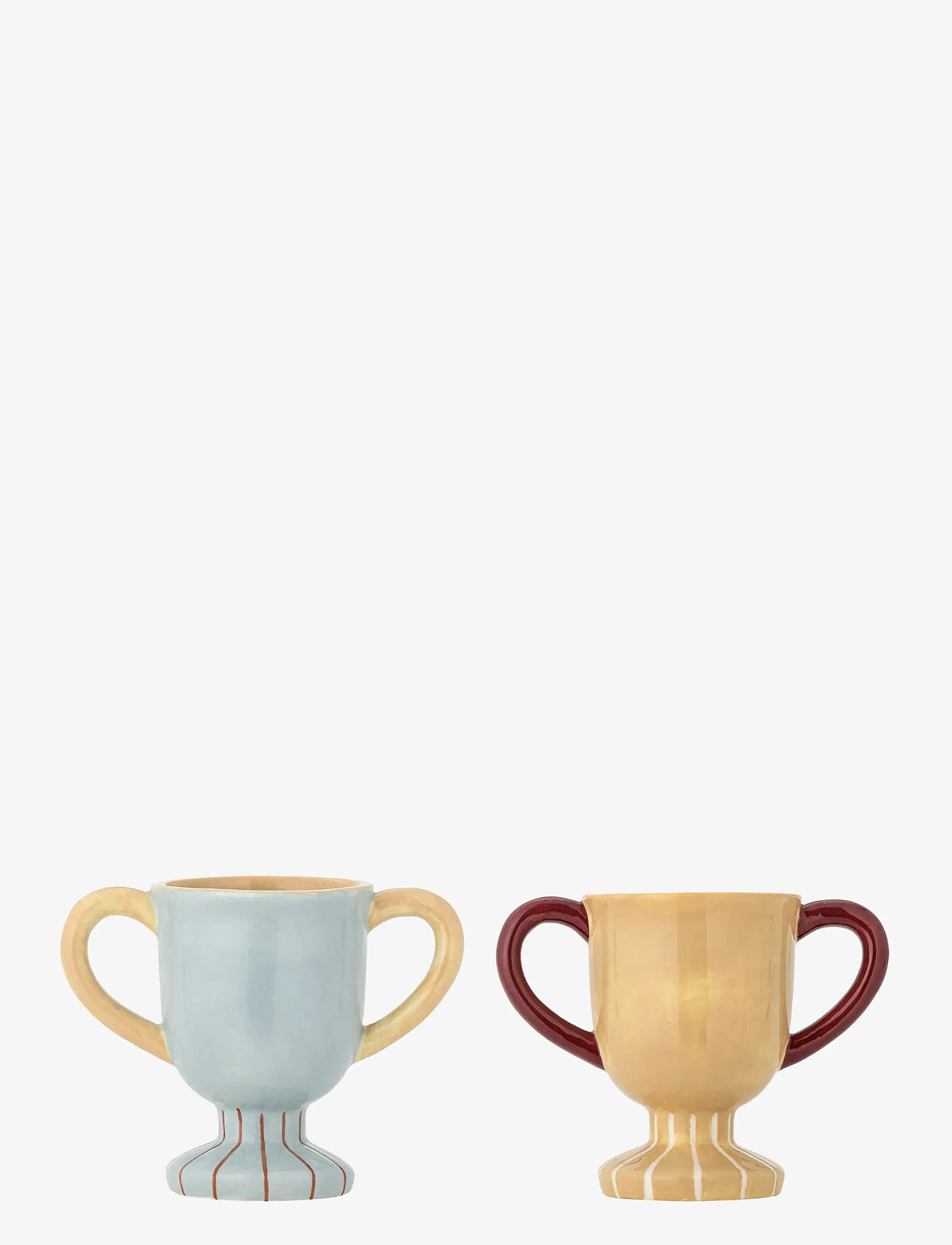 Bloomingville - Trophy Cup - tassen & becher - blue - 3