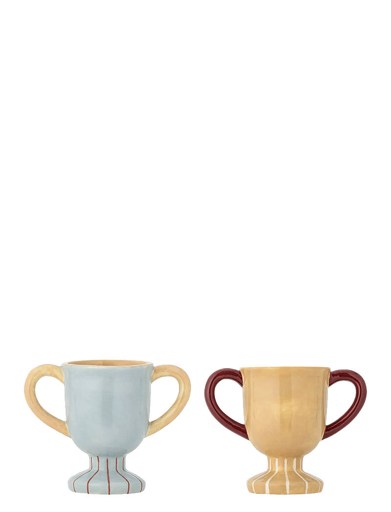 Bloomingville - Trophy Cup - tassen & becher - blue - 3