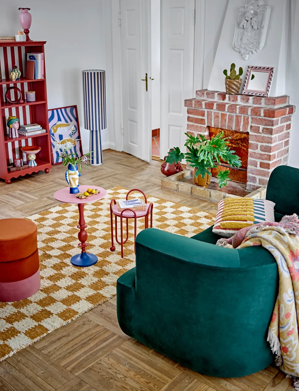 Bloomingville - Frills Vase - nach preis einkaufen - rose - 1