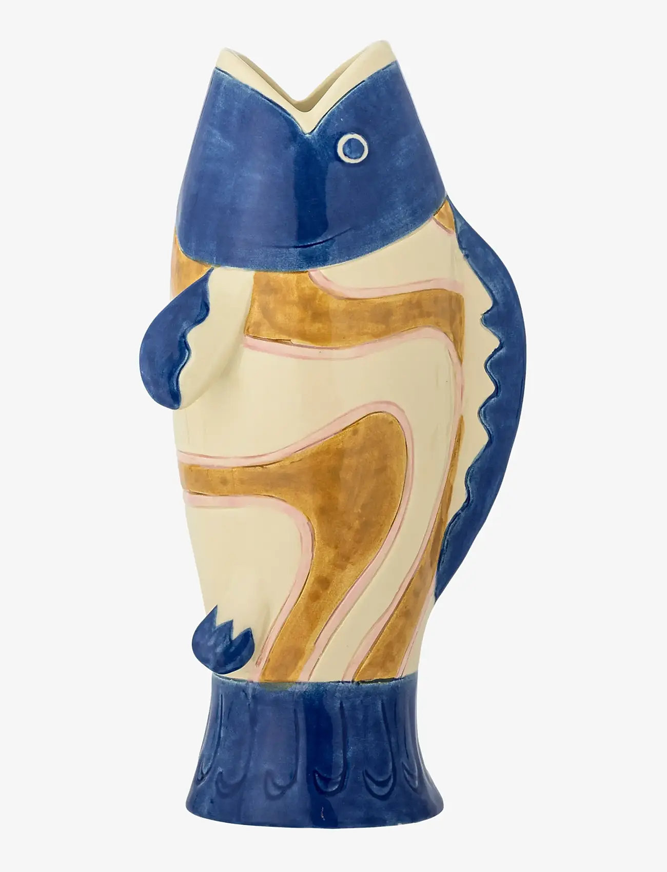 Bloomingville - Irving Vase - vases - blue - 0