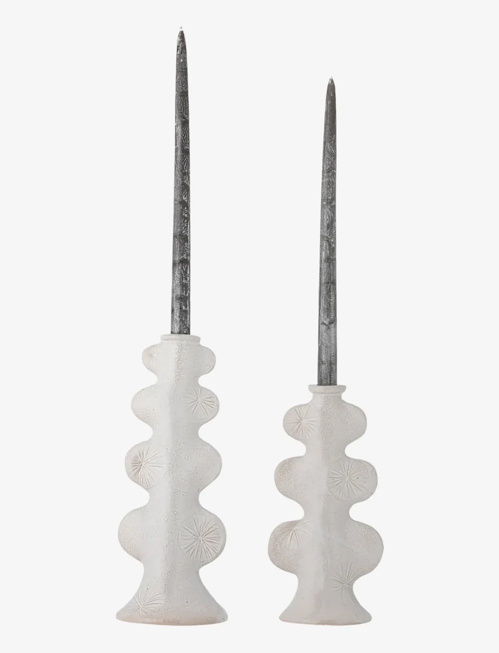 Bloomingville - Cason Candle Holder - ljusstakar - white - 1