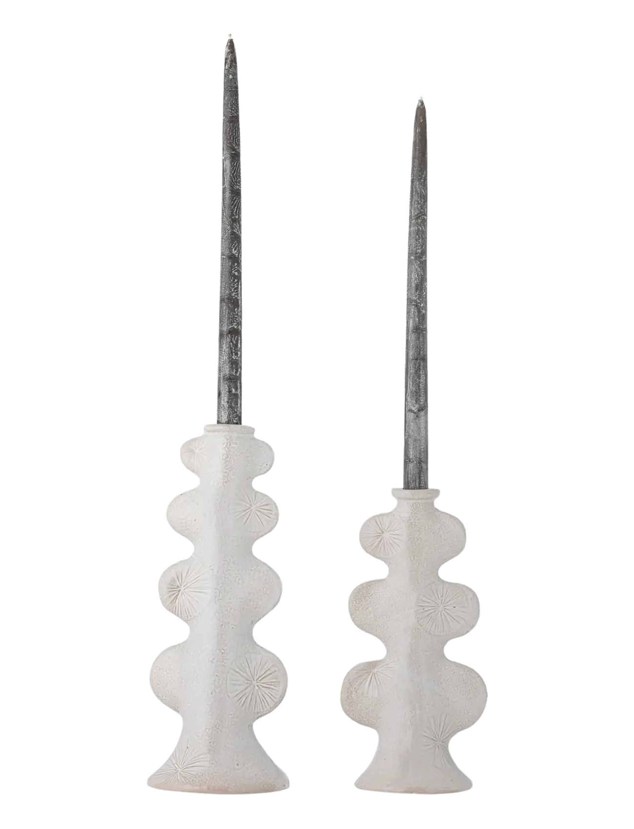 Bloomingville - Cason Candle Holder - laveste priser - white - 1