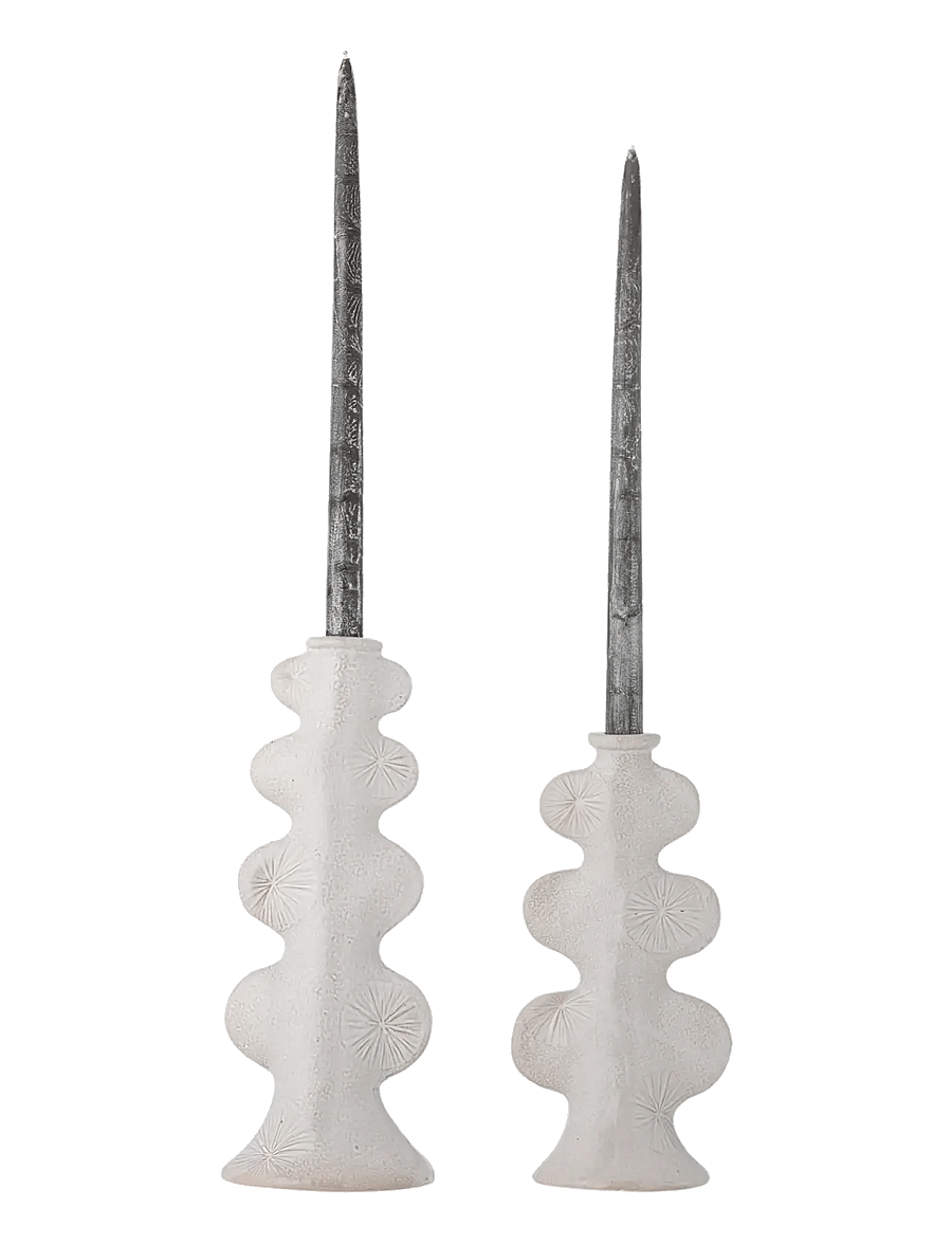 Bloomingville - Cason Candle Holder - kerzenständer - white - 2