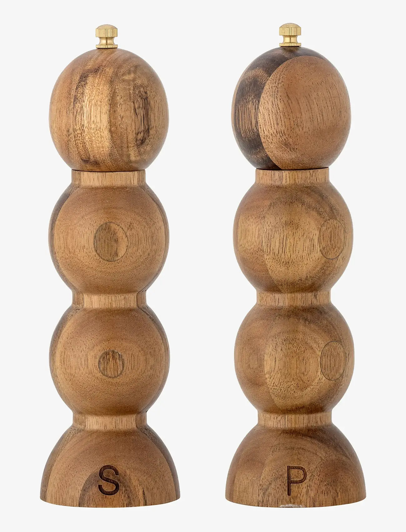 Bloomingville - Clancy Salt & Pepper Mill - brown - 0