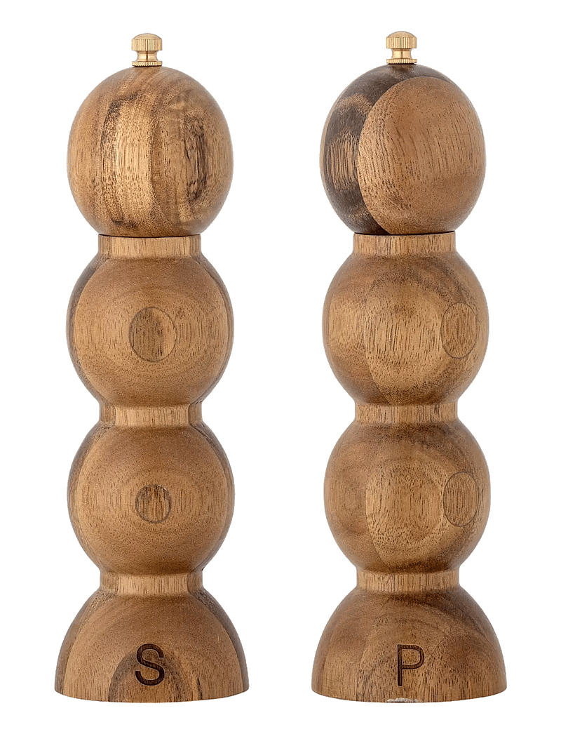 Bloomingville - Clancy Salt & Pepper Mill - brown - 0