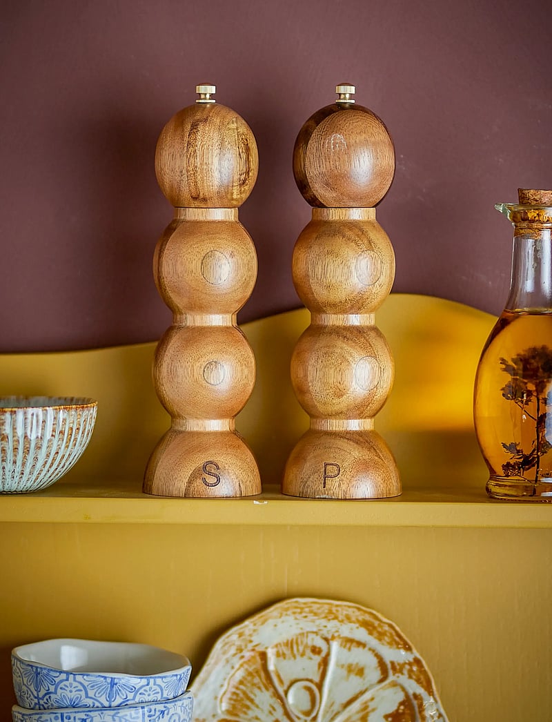 Bloomingville - Clancy Salt & Pepper Mill - brown - 1