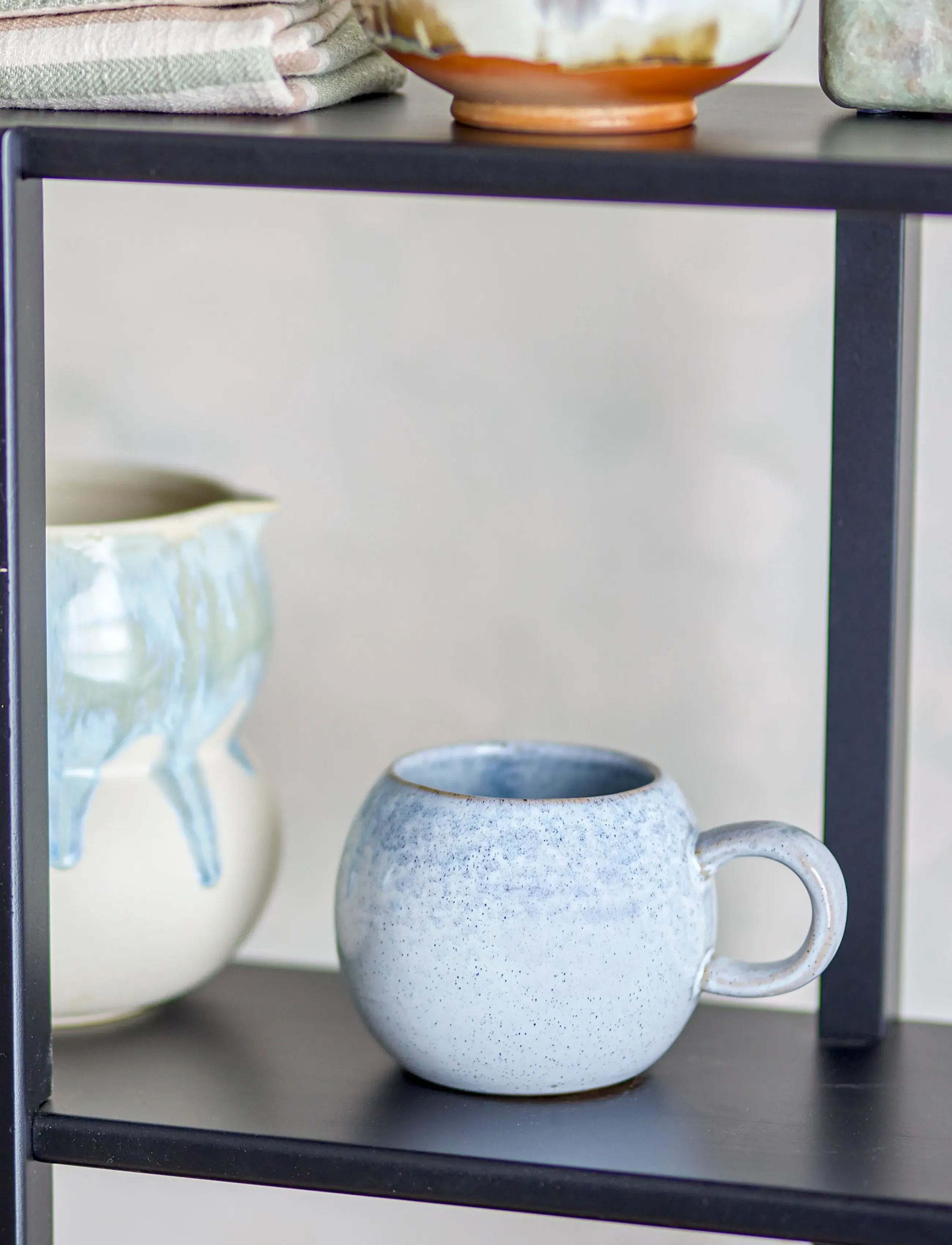 Bloomingville Paula Mug, 410 ml, Cups & Mugs, Blau - Coffee Cups, Homeware