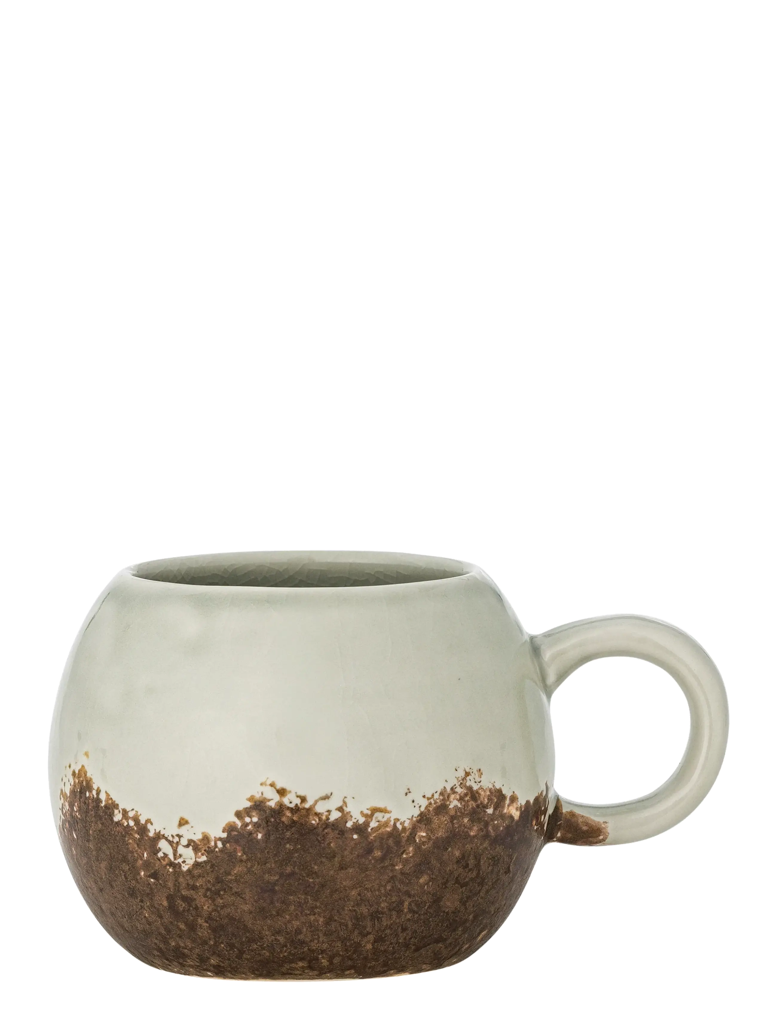 Bloomingville Paula Mug, Brown, Stoneware, Coffee Kop, Brun, Str: 410 ML