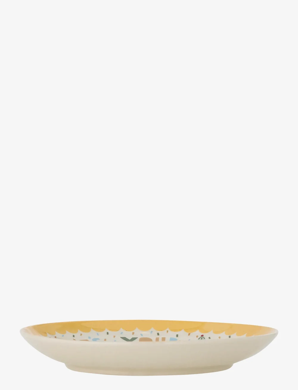 Bloomingville - Celebrate Plate - teller - yellow - 2