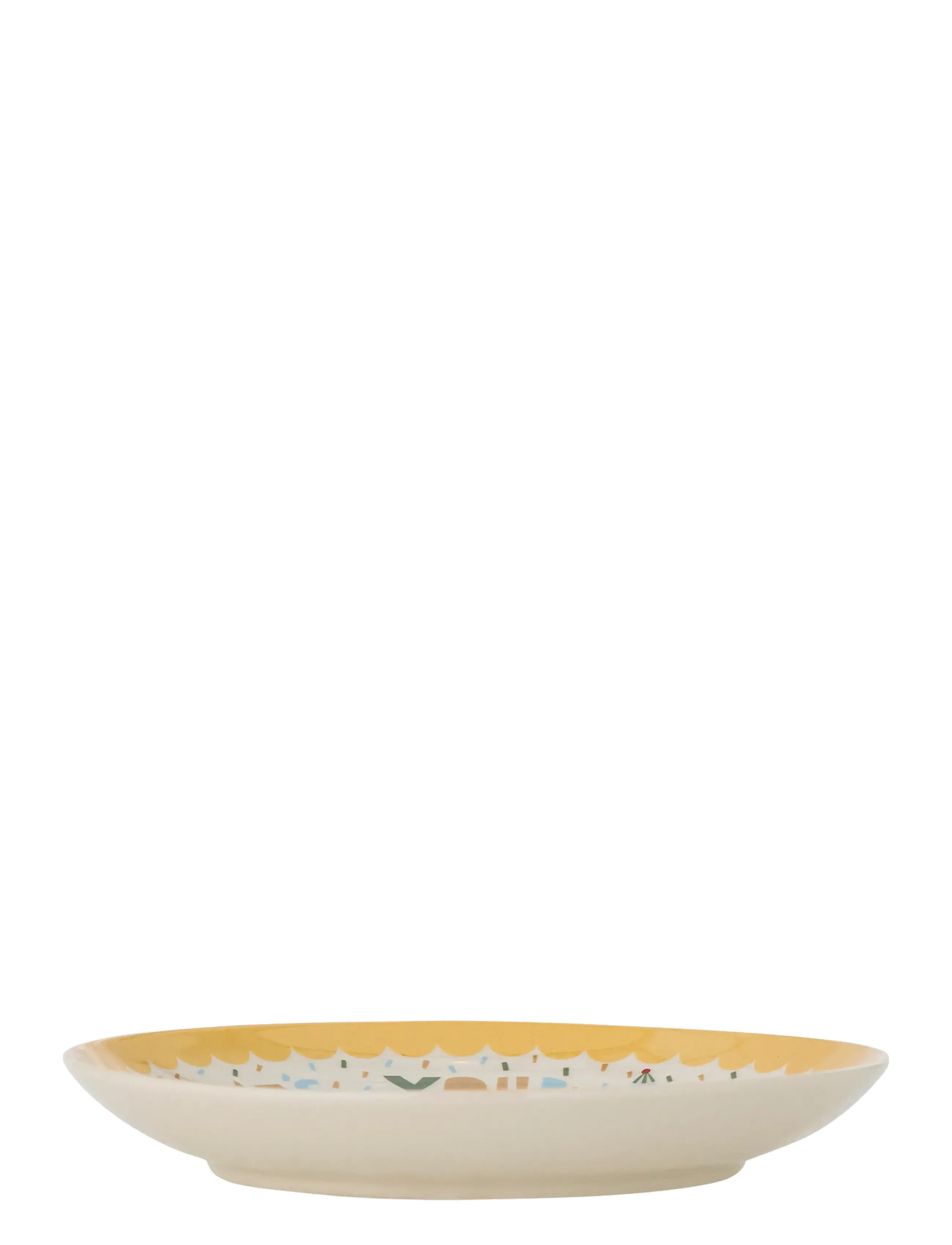 Bloomingville - Celebrate Plate - teller - yellow - 2