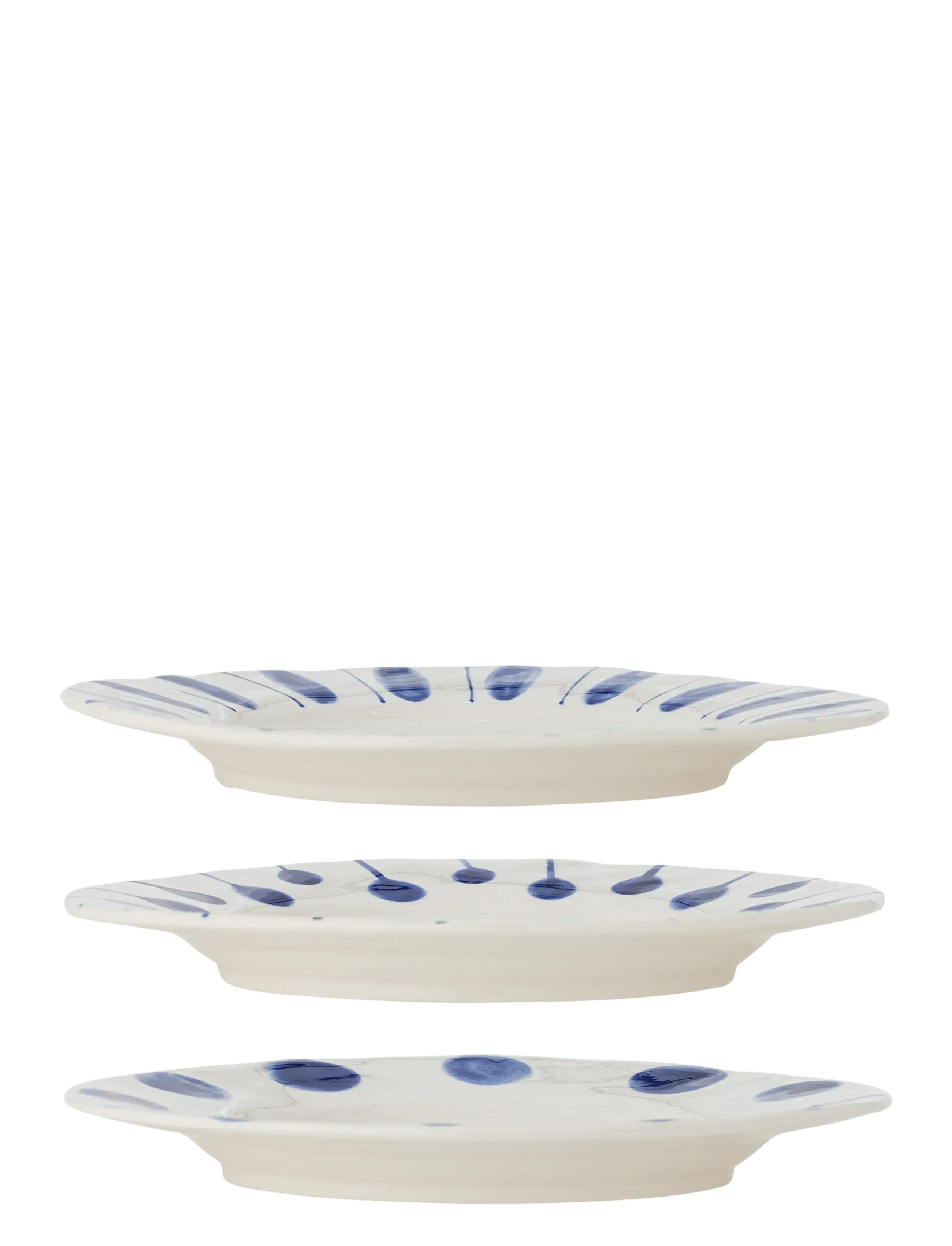 Bloomingville - Linora Plate - frühstücksteller - blue - 2