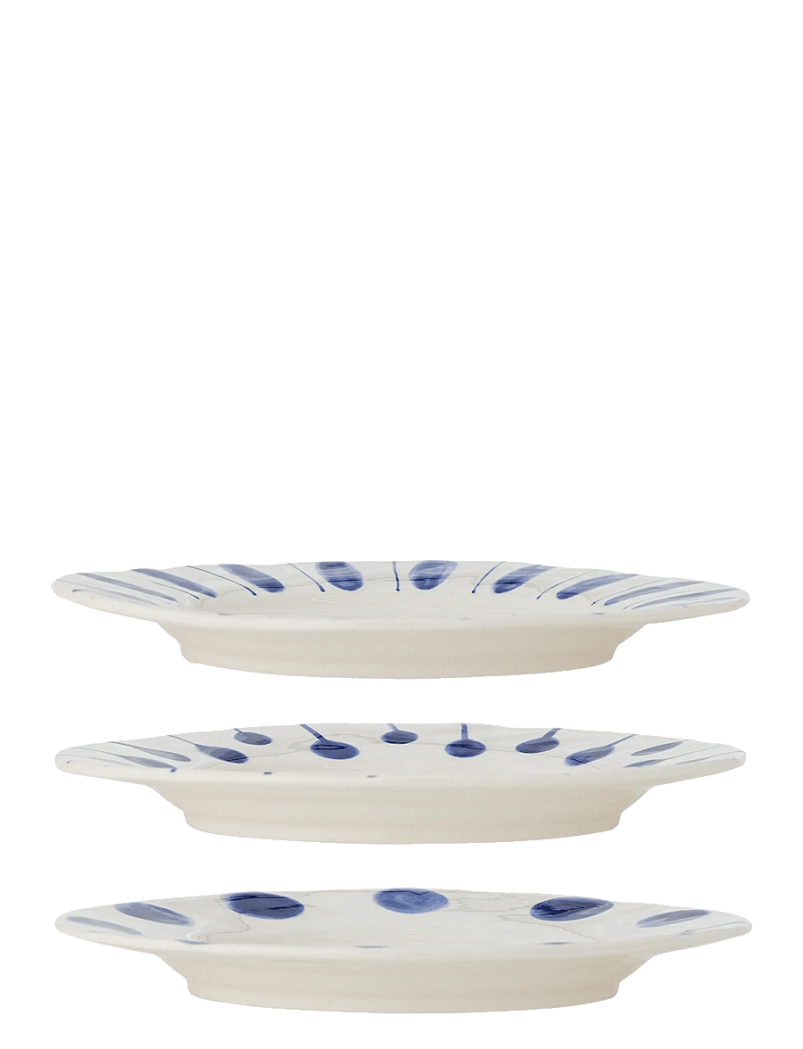 Bloomingville - Linora Plate - väikesed taldrikud - blue - 2