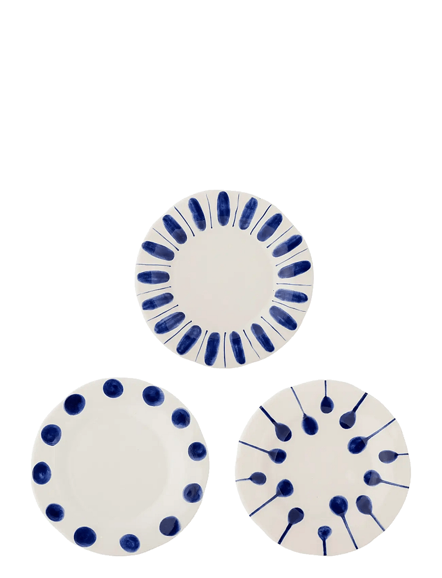 Bloomingville - Linora Plate - väikesed taldrikud - blue - 1