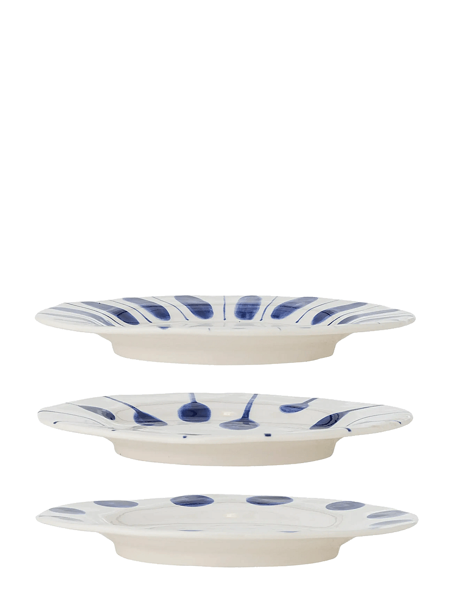 Bloomingville - Linora Plate - väikesed taldrikud - blue - 2