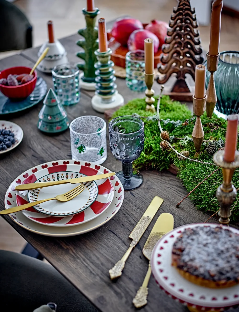 Bloomingville - Jolly Plate - Įsigykite pagal kainą - red - 2