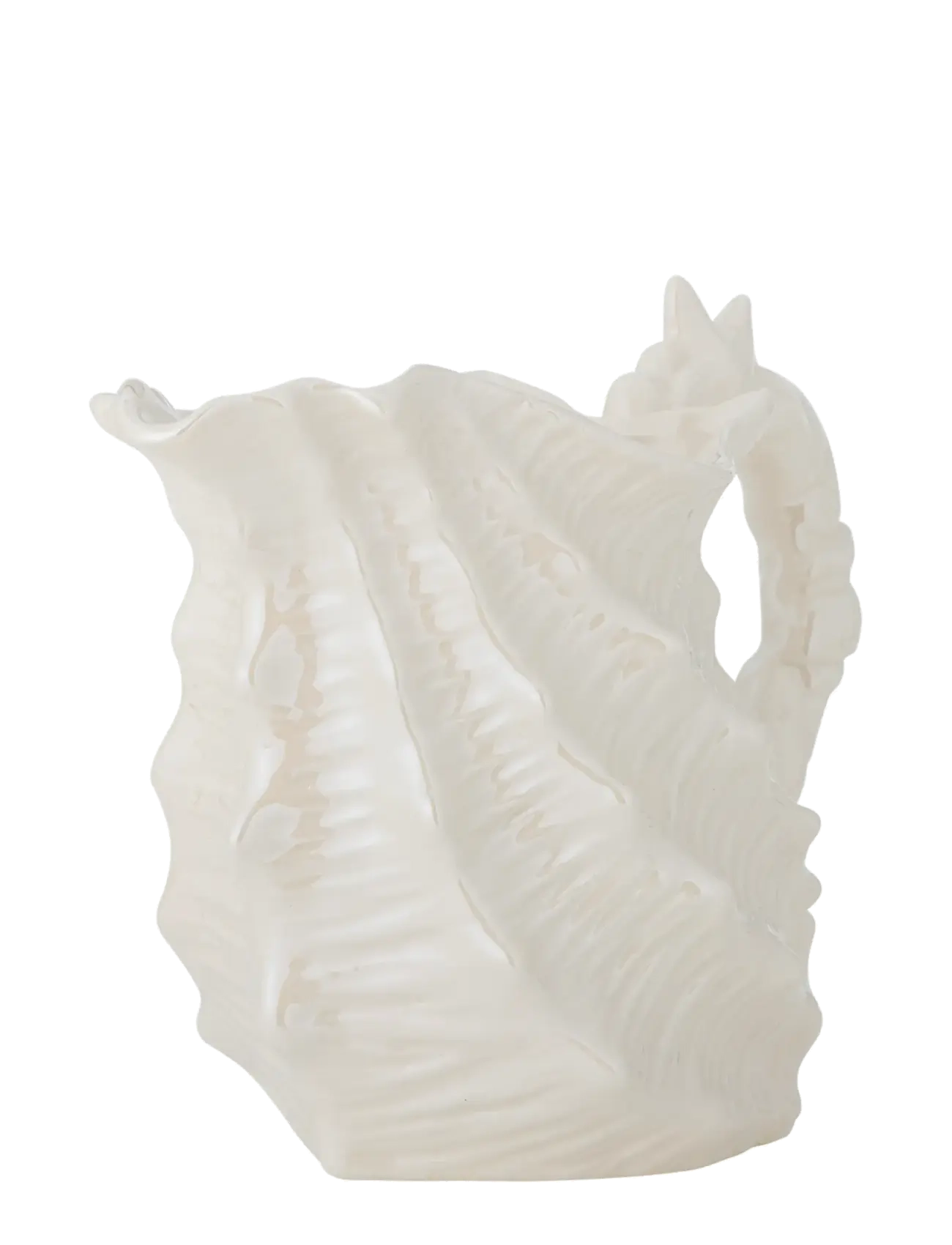 Bloomingville - Shellie Jug - water carafes - white - 1