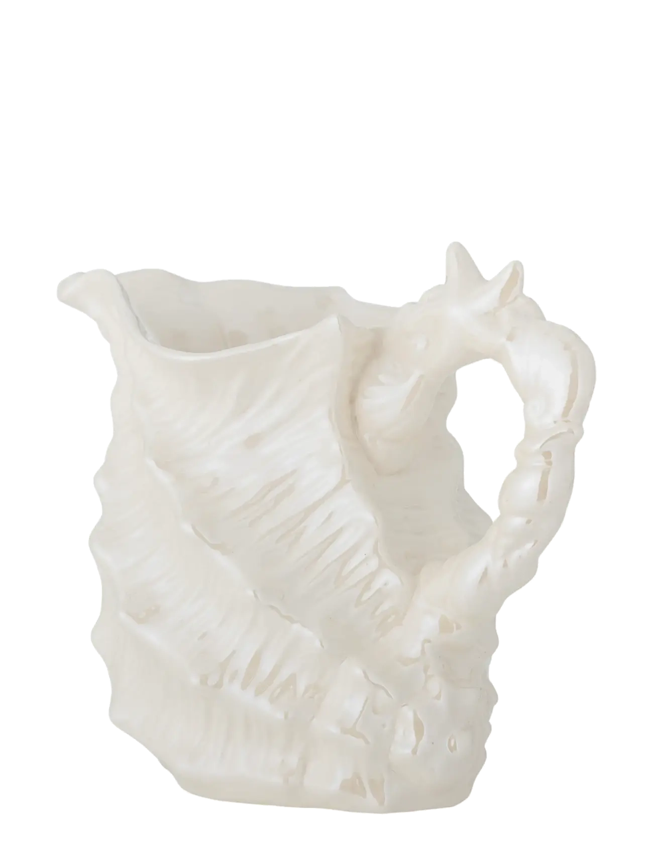 Bloomingville - Shellie Jug - water carafes - white - 2