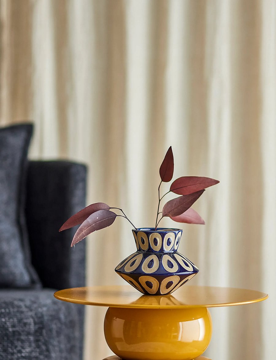 Bloomingville - Bashir Vase - vaasid - blue - 0