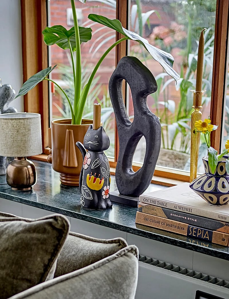 Bloomingville - Bashir Vase - vasen - blue - 2