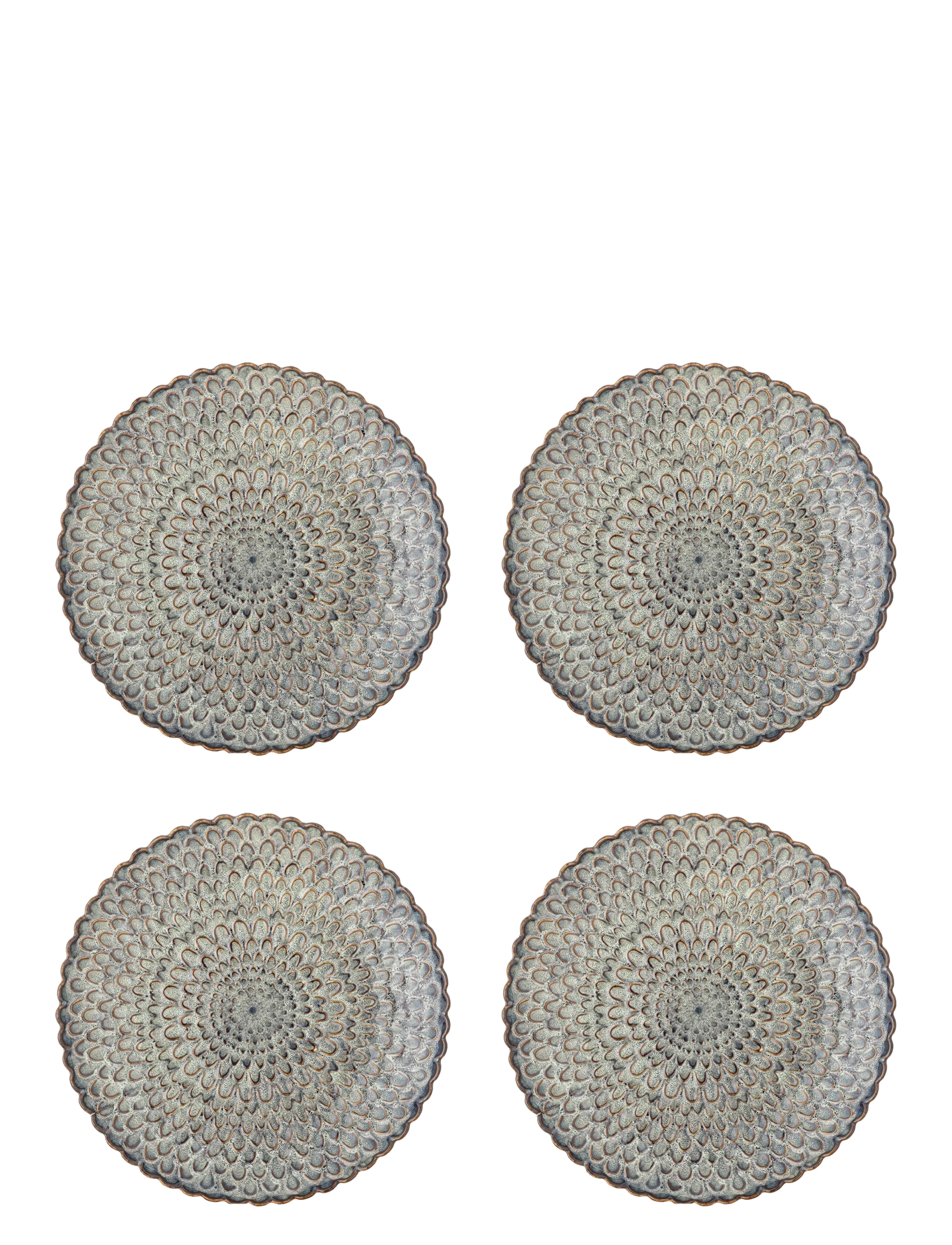 Bloomingville Katrina Plate - Bloomingville - GREY / grey