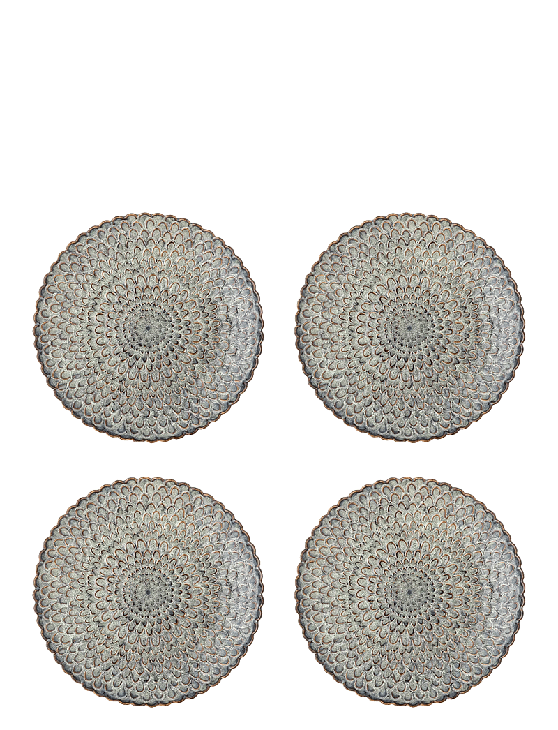 Bloomingville - Katrina Plate - praetaldrikud - grey - 1