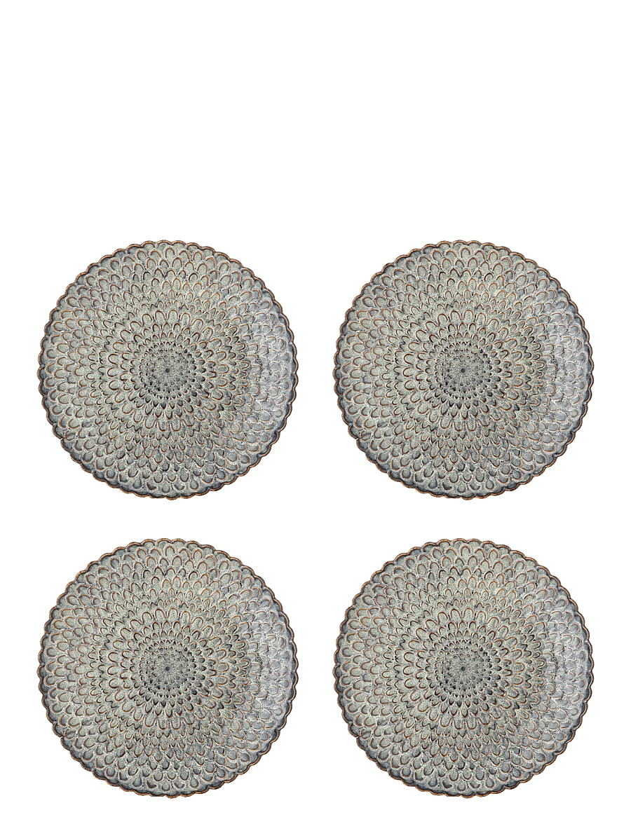 Bloomingville - Katrina Plate - speiseteller - grey - 1