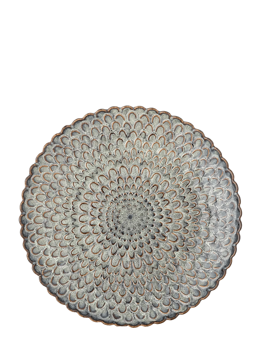 Bloomingville - Katrina Plate - speiseteller - grey - 2