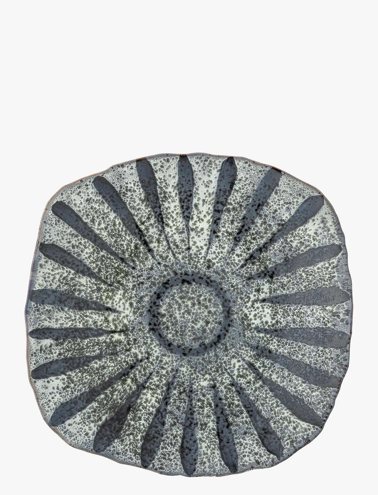 Bloomingville - Ramie Serving Plate - serverings- & anretningsfade - grey - 3