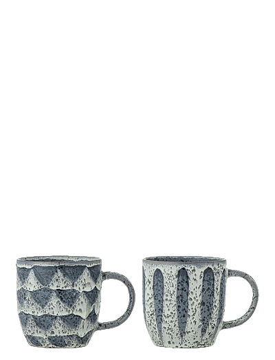 Bloomingville Ramie Mug - Kaffetassen - GREY / grey