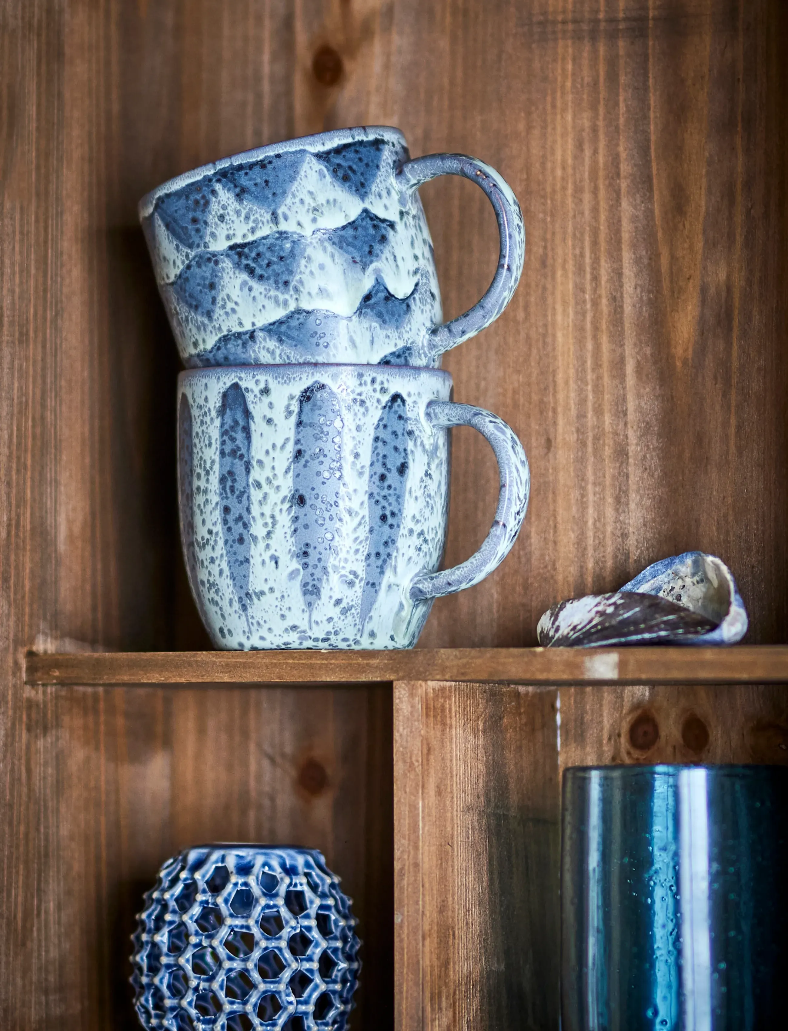 Bloomingville - Ramie Mug - kaffekopper - grey - 3