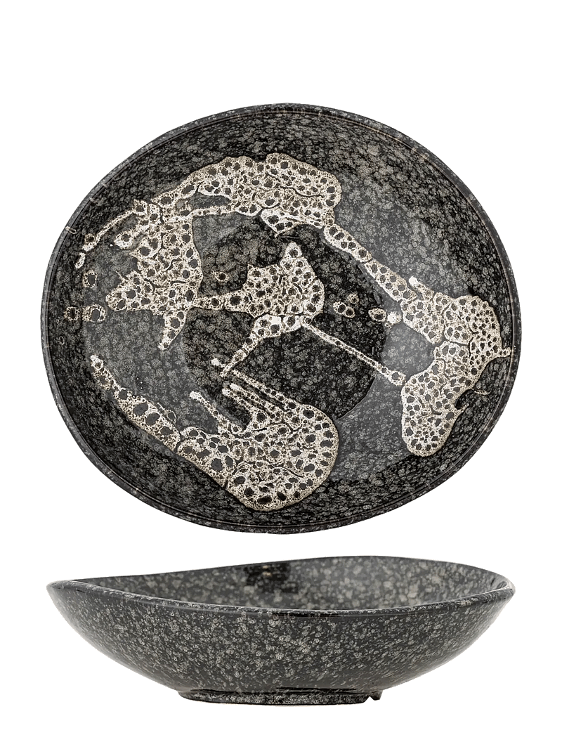 Bloomingville - Sway Bowl - servierschalen - grey - 1