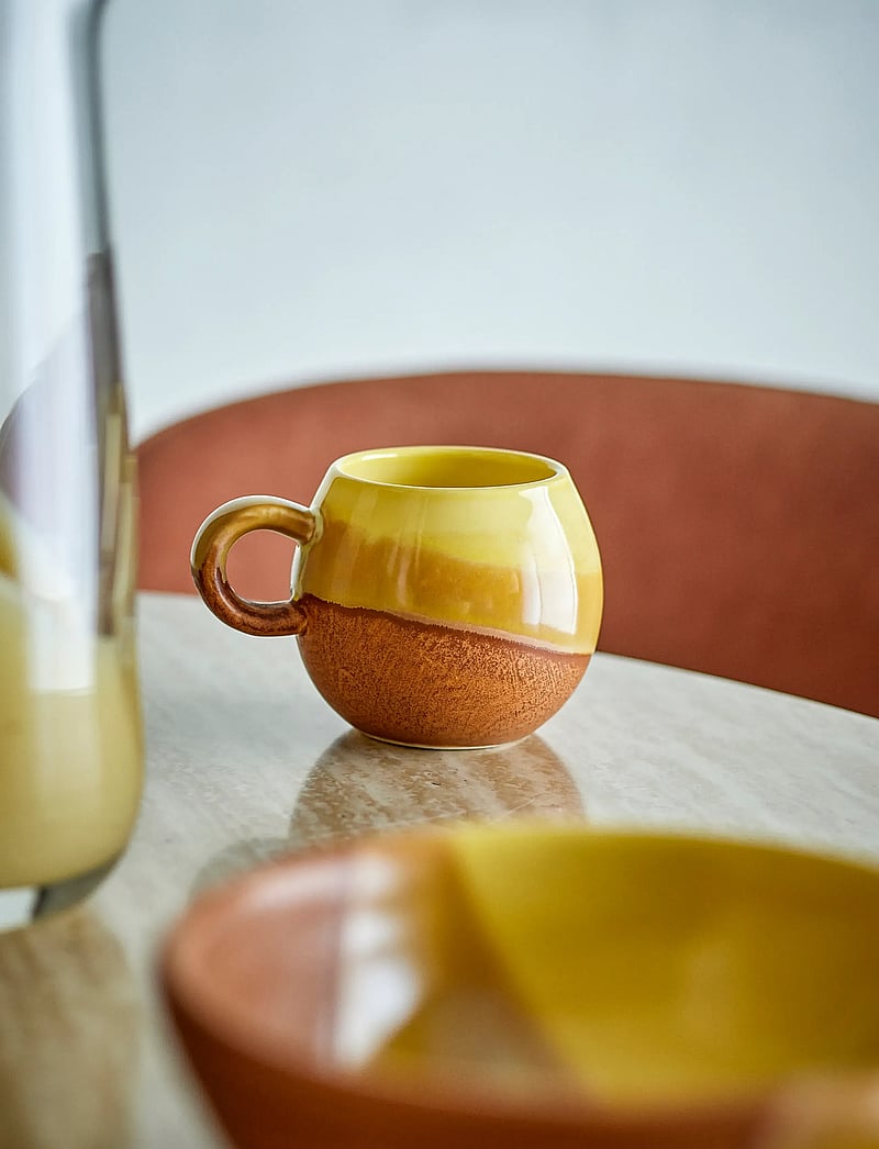 Bloomingville - Paula Cup - kaffetassen - yellow - 0