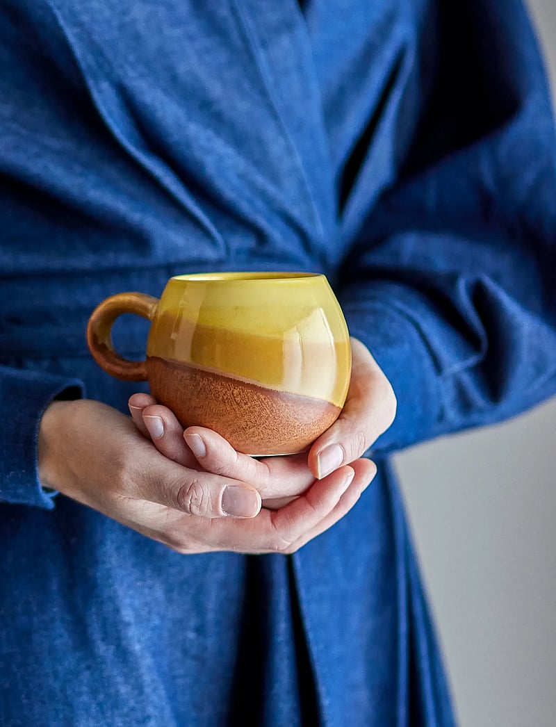 Bloomingville - Paula Cup - kaffetassen - yellow - 2