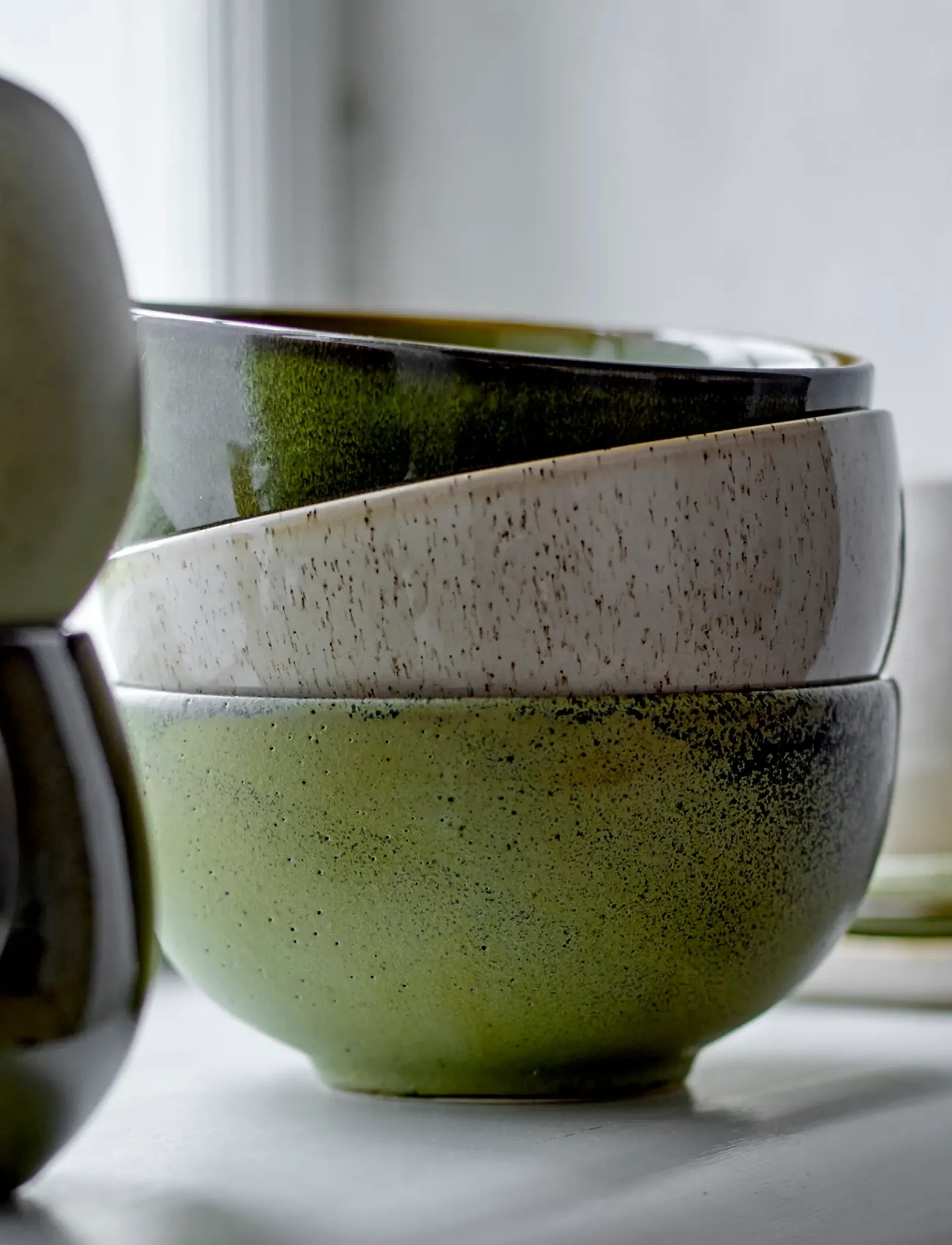 Bloomingville - Addison Bowl - frukostskålar - green - 4