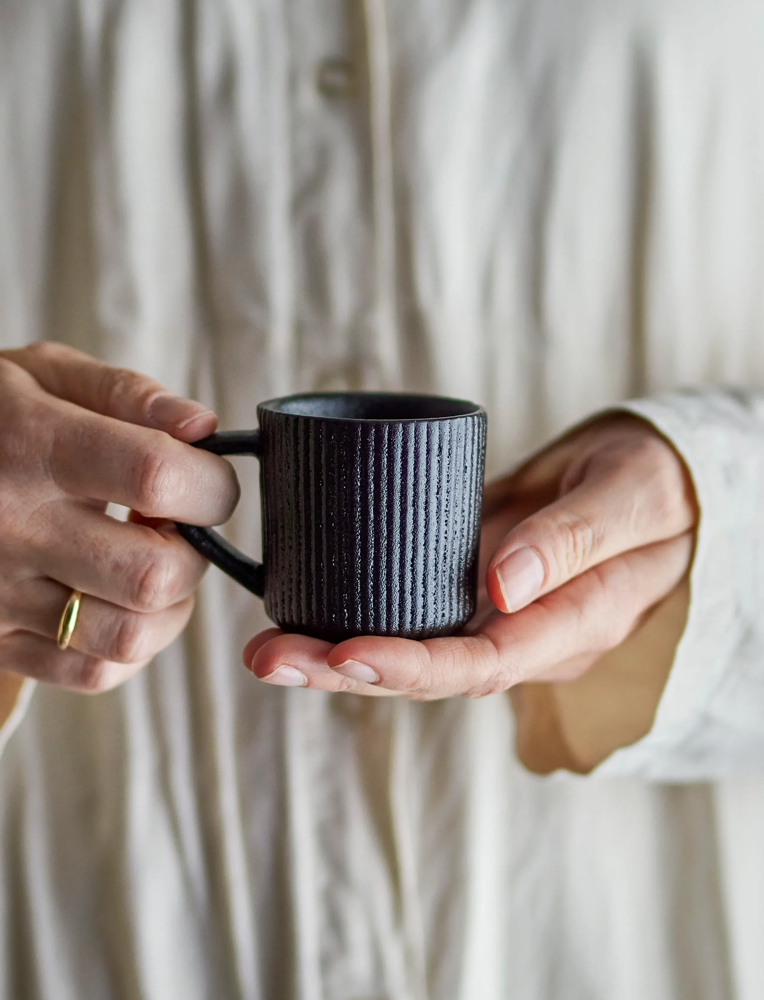 Bloomingville - Neri Espresso Cup - espresso puodeliai - black - 3