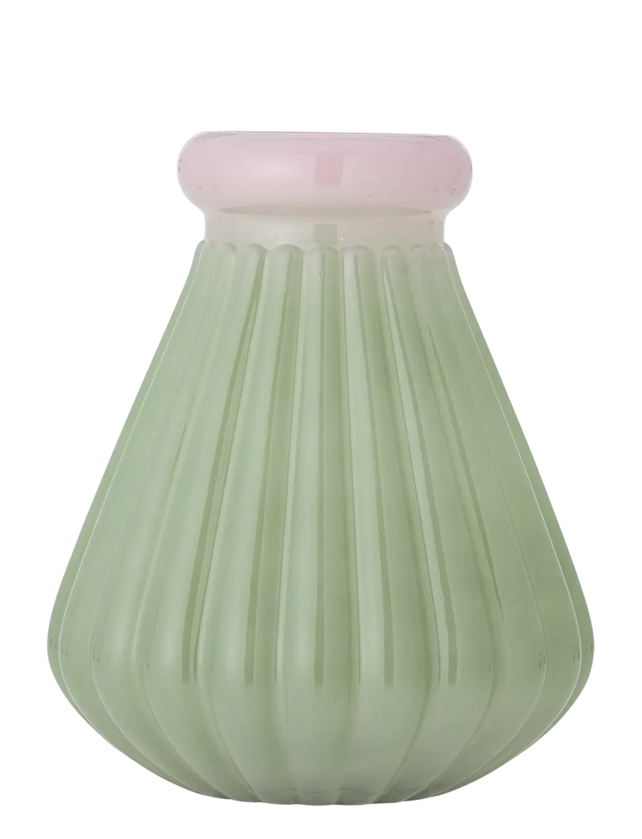 Bloomingville Judith Vase, Vase, Grøn, Str: H24.5CM