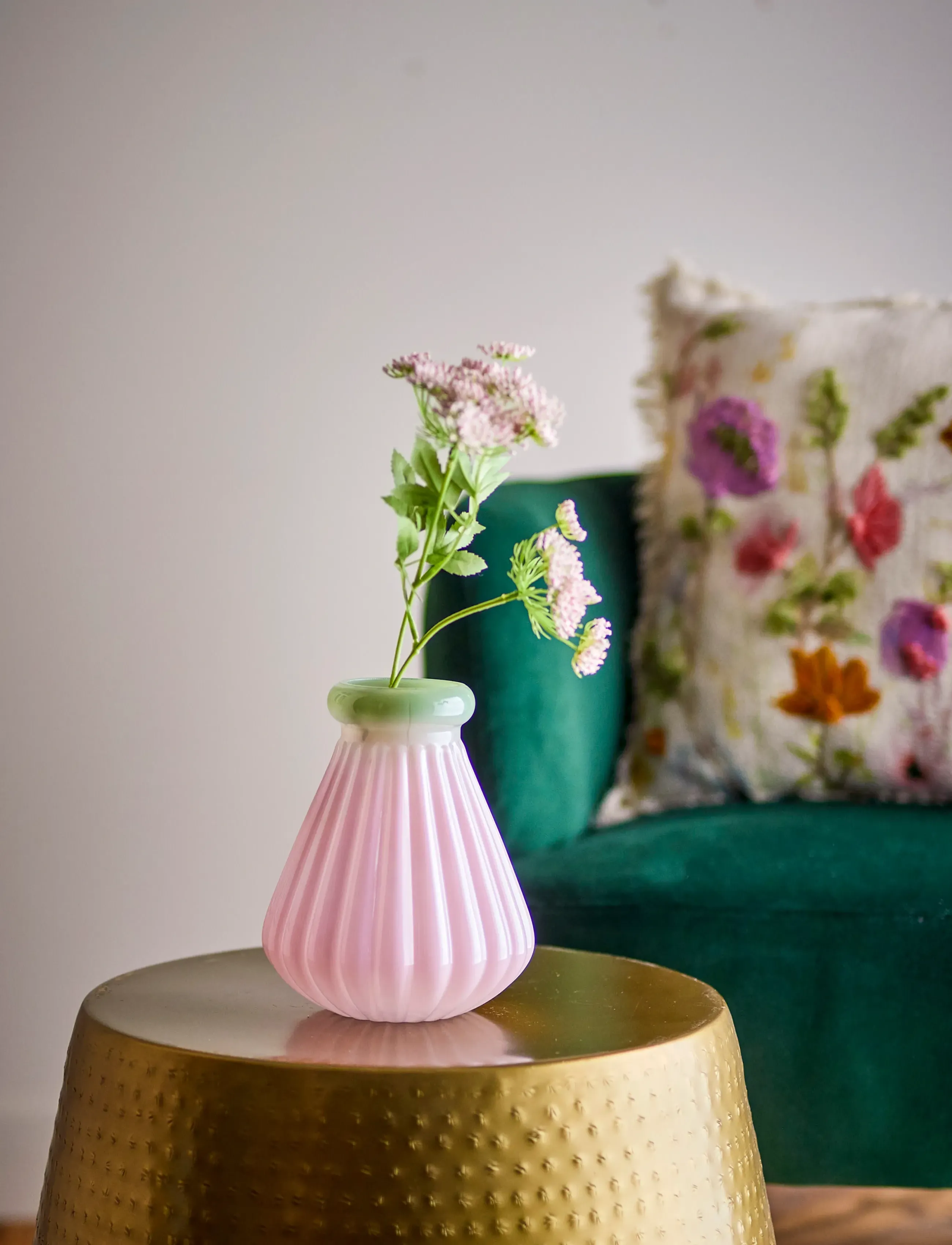 Bloomingville Judith Vase, H20 cm, Pink, Vases > Other Vases, Unisex