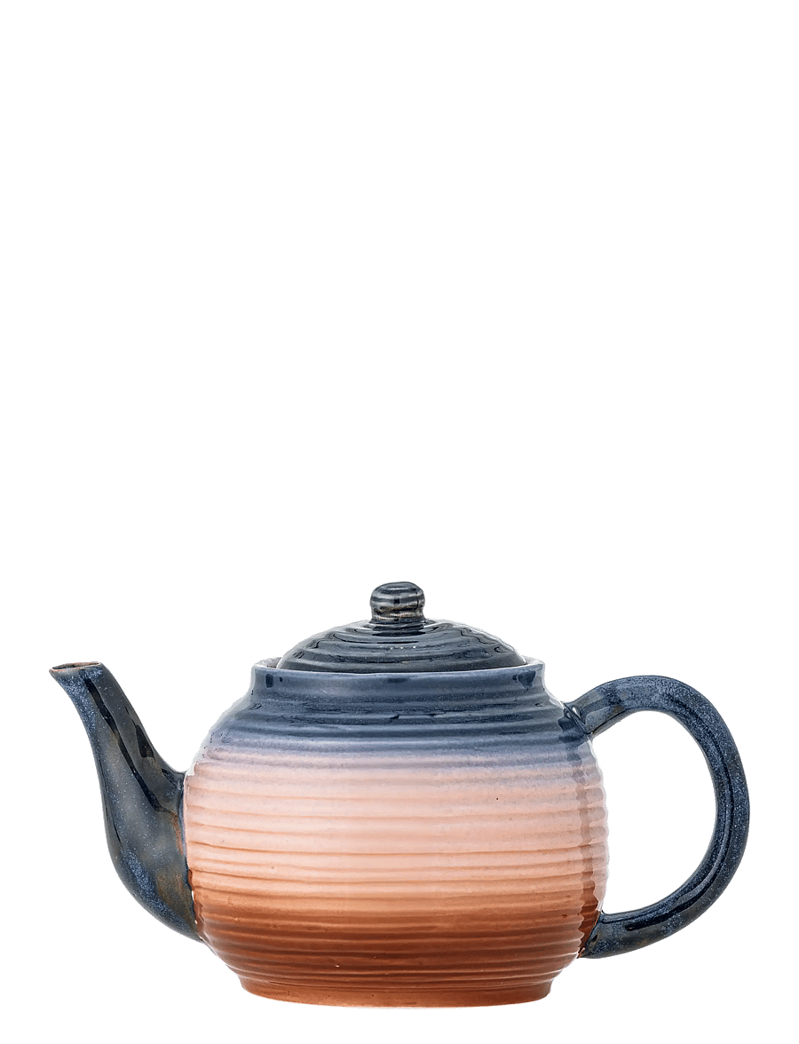 Bloomingville - Tatum Teapot w/Strainer - teekannen - multi-coloured - 1